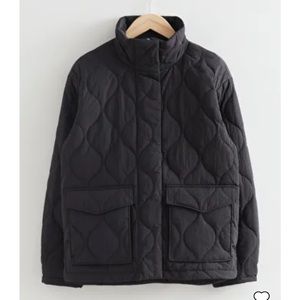 & other stories Recycled Materials Quilted Jacket